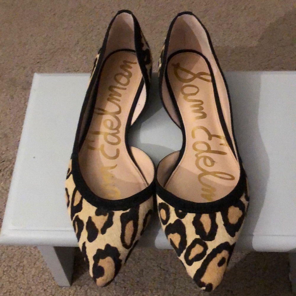 Leopard print Sam Edelman flats